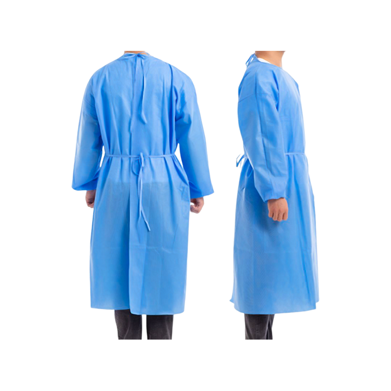 Disposable isolation gown